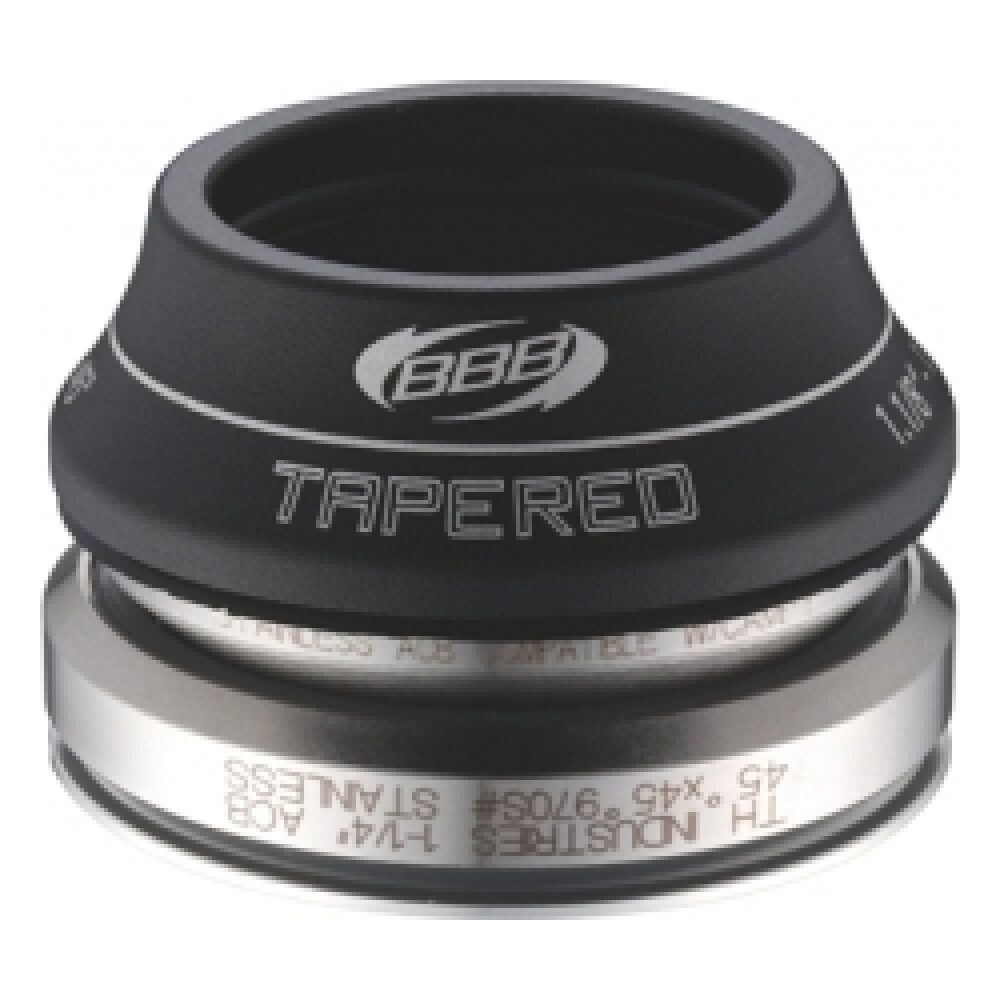 BBB BHP-45 Balhoofdset Tapered 15mm Inch Zwart