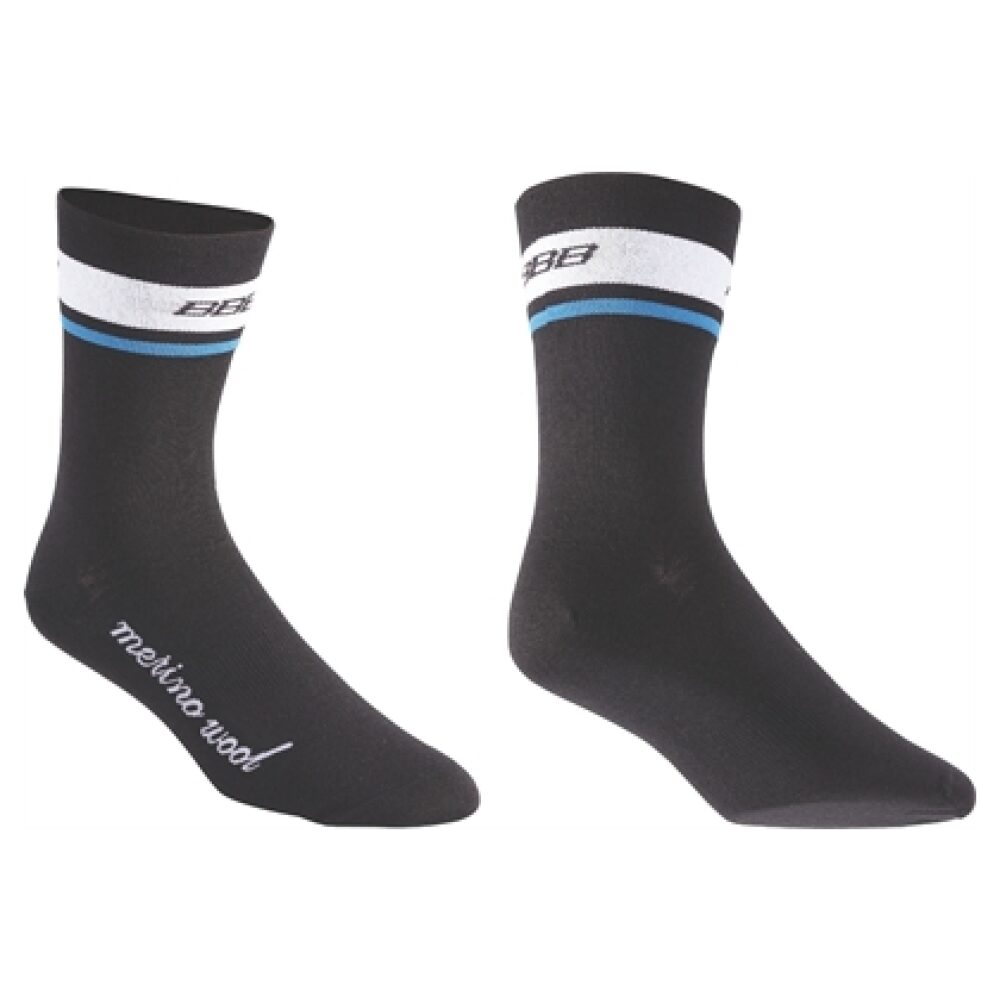 BBB BSO-12 Sokken MerinoFeet Zwart