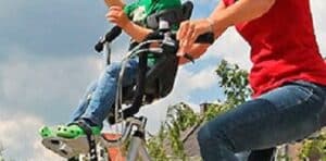 Ruimte zichtbaar tussen zadel en stuur