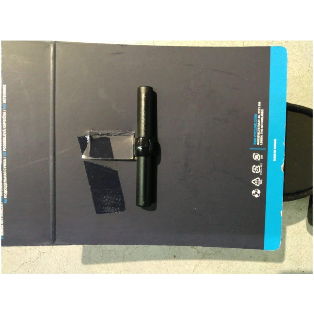 BBB BSB-13L Zadeltas CurvePack Zwart