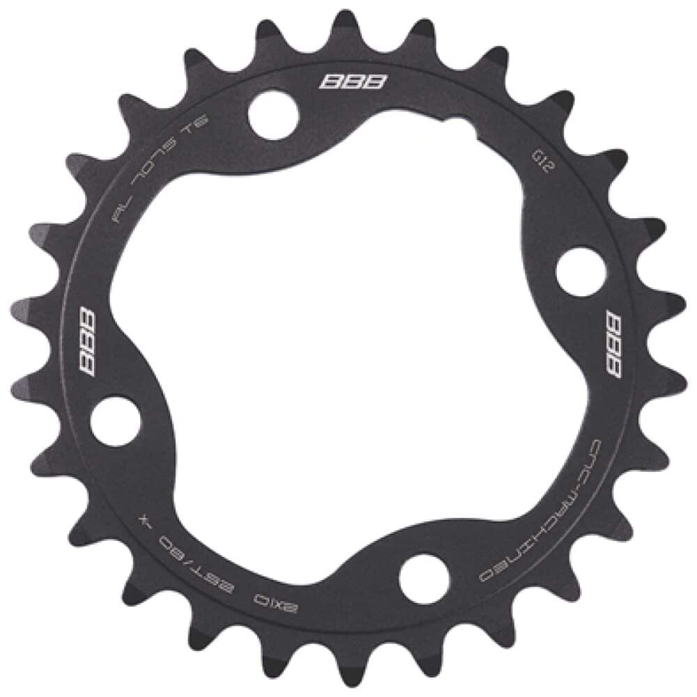 BBB BCR-42X Kettingblad MTBGear Comp. 2x10sp Sram XX mm Antraciet