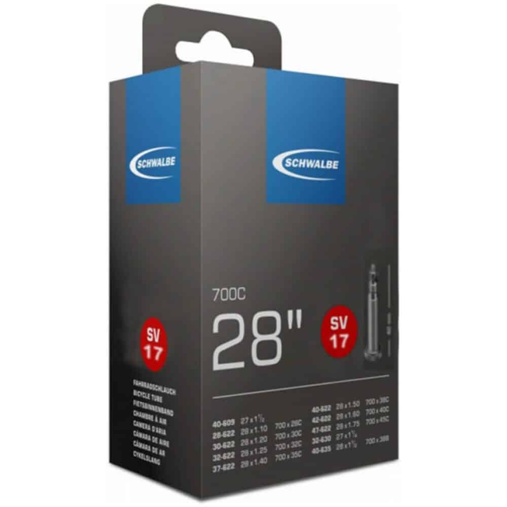 Schwalbe Binnenband SV17 28 x 1.10 - 1.75 Frans Ventiel 40mm Zwart