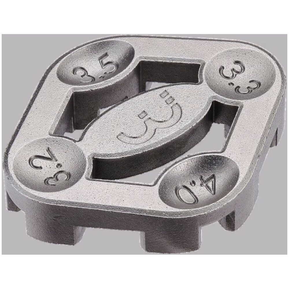 BBB BTL-15 Spaakspanner Turner II mm Zilver