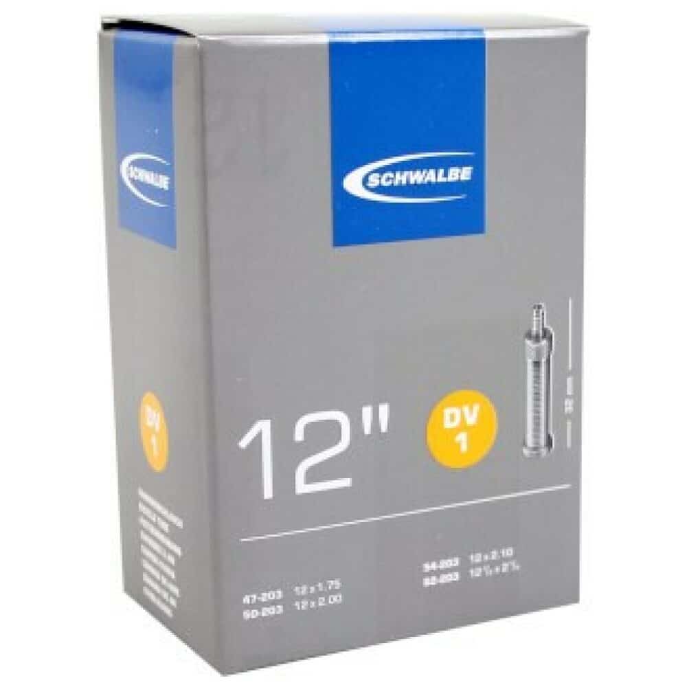 Schwalbe bnb DV1 12 1/2 x 1.75 - 2 1/4 hv 32mm Zwart