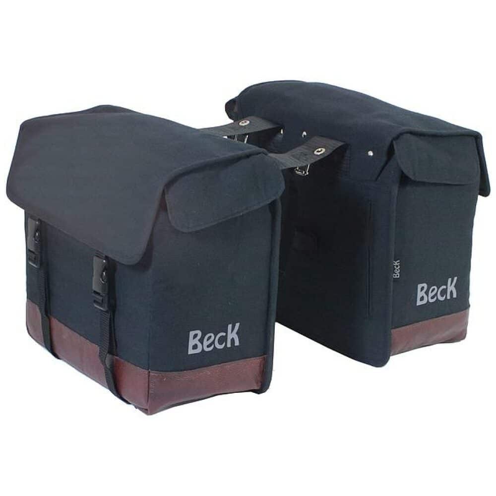 Beck Fietstas Natural Zwart