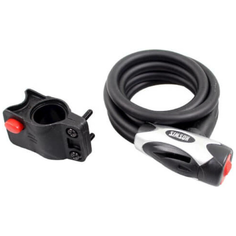 Simson kabelslot Pro 12x180 ZWART
