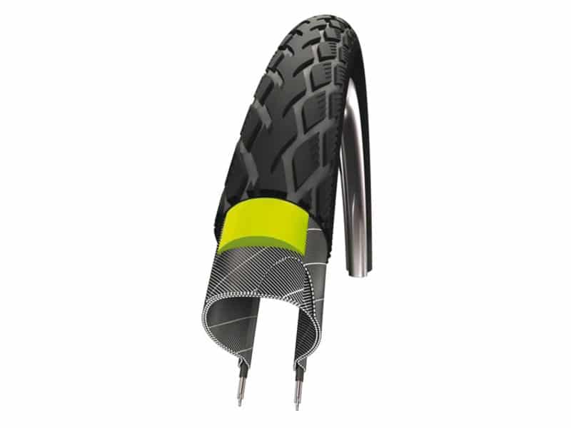 Schwalbe btb Marathon G-Guard 26 x 1.50 zw refl Zwart