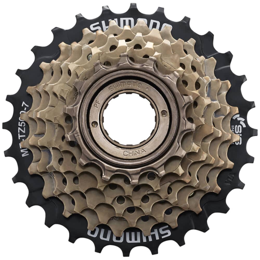 Shimano Shim freew 7v 14-28 br Braun/zwart