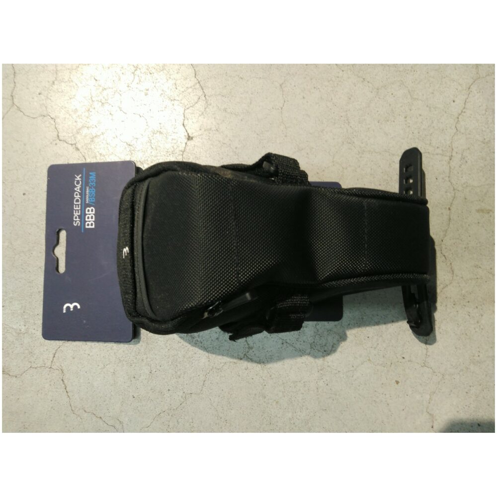 BBB BSB-33M Zadeltas SpeedPack Zwart - Afbeelding 3