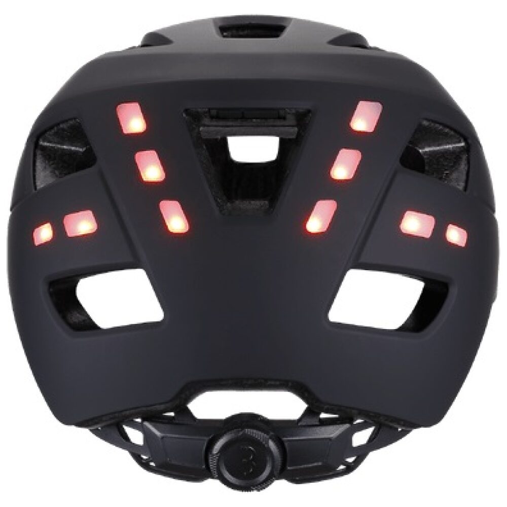 BBB BHE-162 Helm District Led ML Mat Zwart - Afbeelding 4