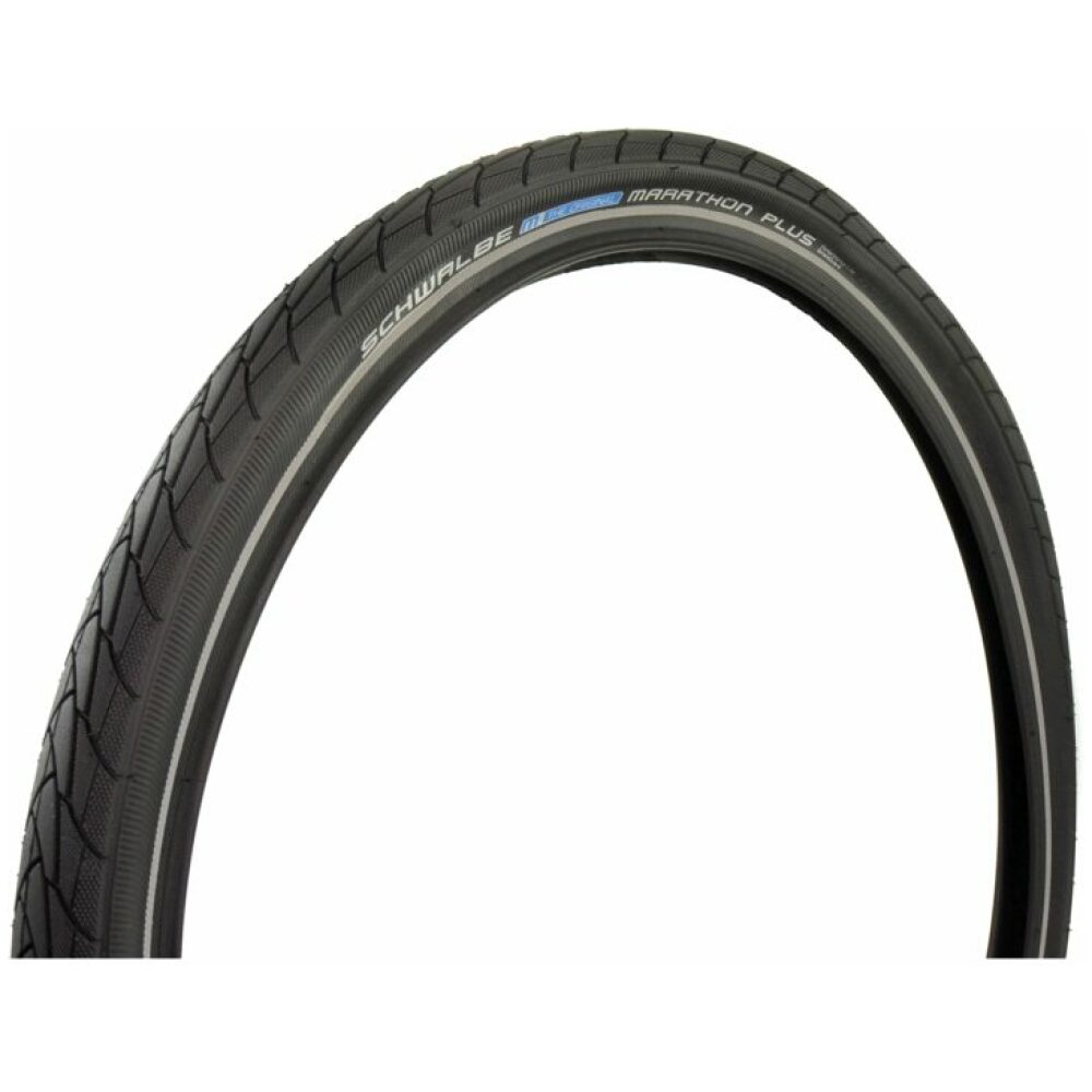 Schwalbe btb Marathon Plus 24 x 1.75 zw refl Zwart - Afbeelding 2