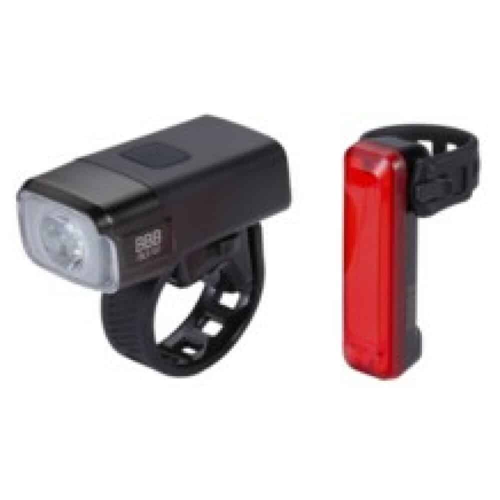 BBB BLS-165 Verlichtingsset NanoStrike 600 Combo + BLS-137 Rear Signal Zwart