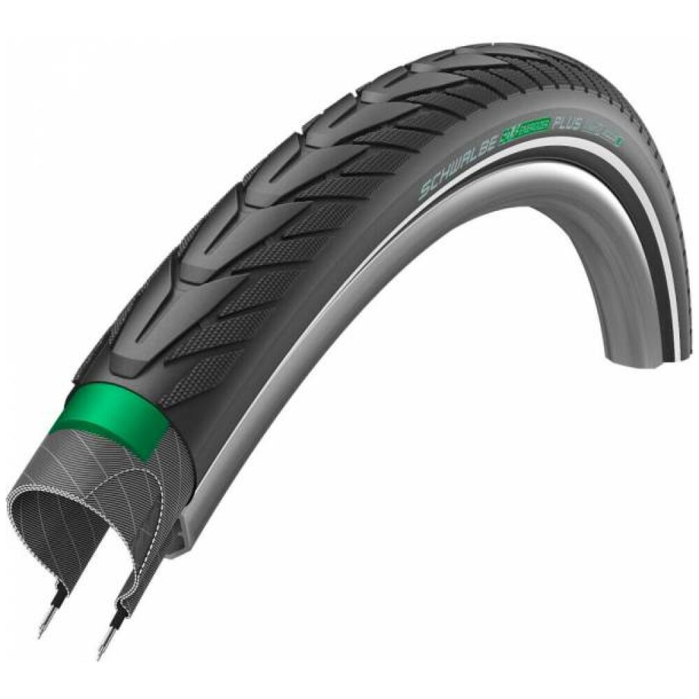 Schwalbe Buitenband Energizer Plus 28 x 1.50 zw refl Zwart - Afbeelding 2