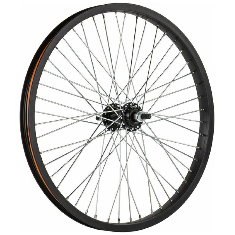 Merkloos WIEL A 20X175 ALM BMX FREESTYLE ZW FRW 48SP13 Zwart