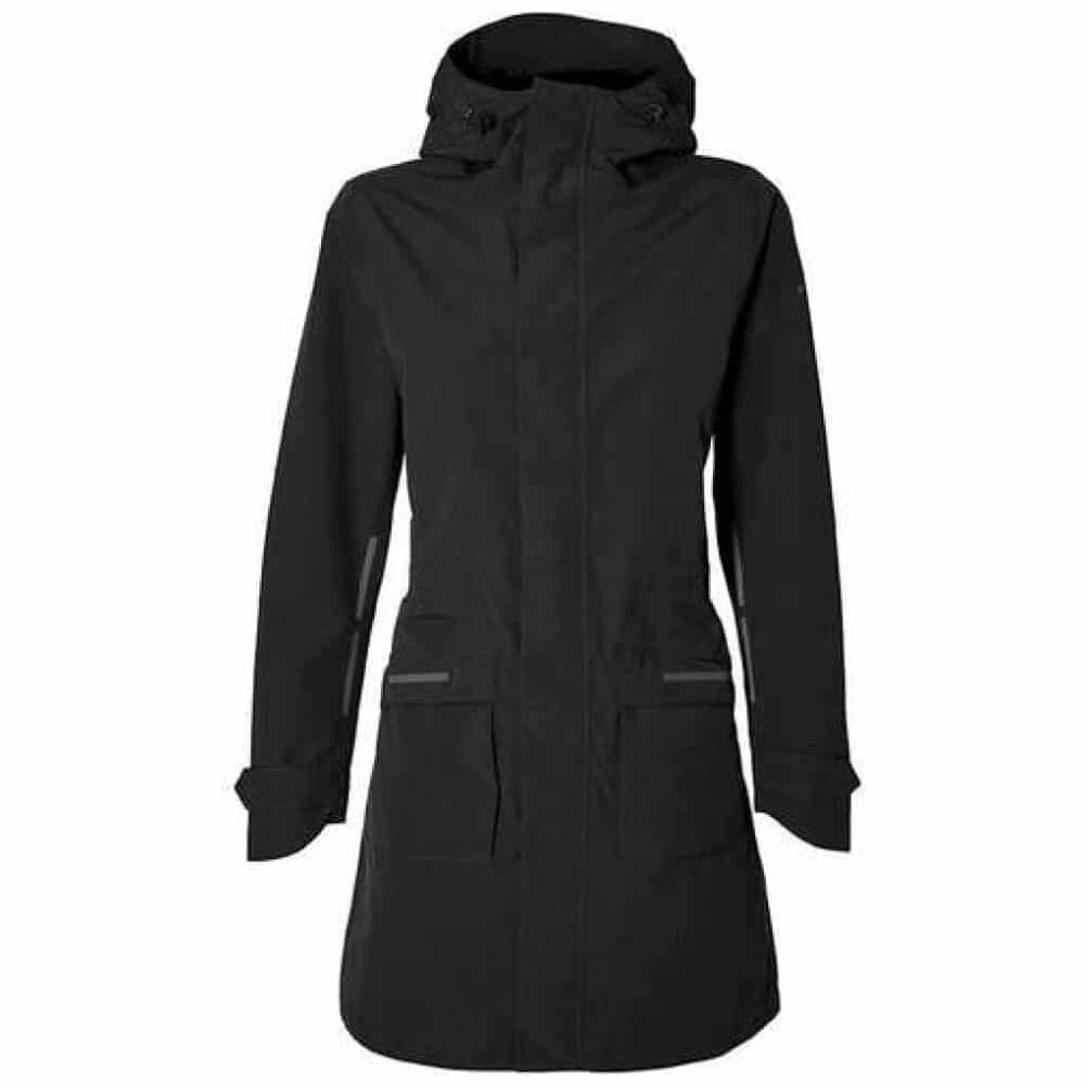 Basil Outdoor jack, dames, zwart, XL, Mosse, regenkleding, regenparka Jet Black