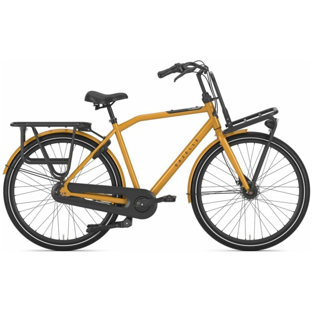Gazelle HeavyDutyNL Turmeric Yellow Glanzend Heren