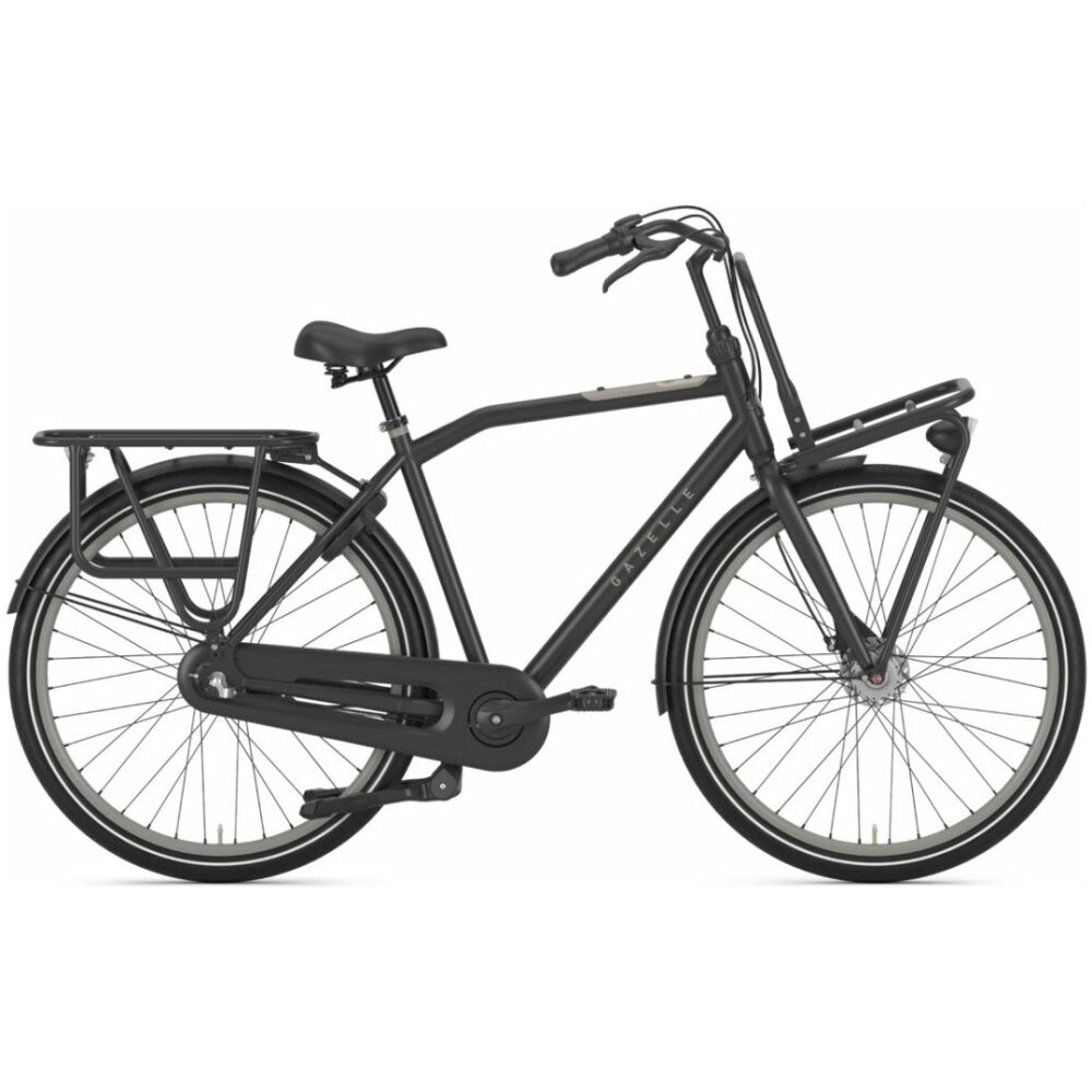 Gazelle HeavyDutyNL Black Mat Heren
