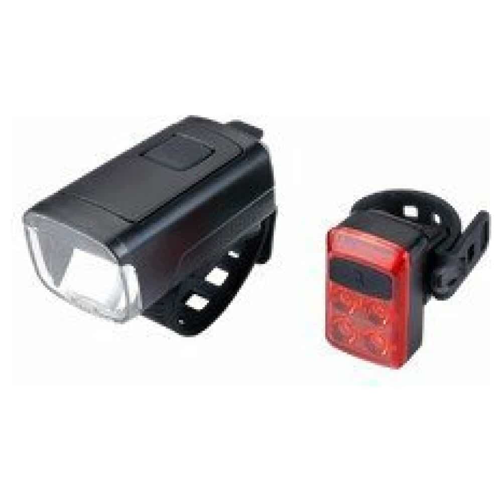 BBB BLS-231 Verlichtingsset Stud50 Combo + BLS-236 Rear Slide Zwart