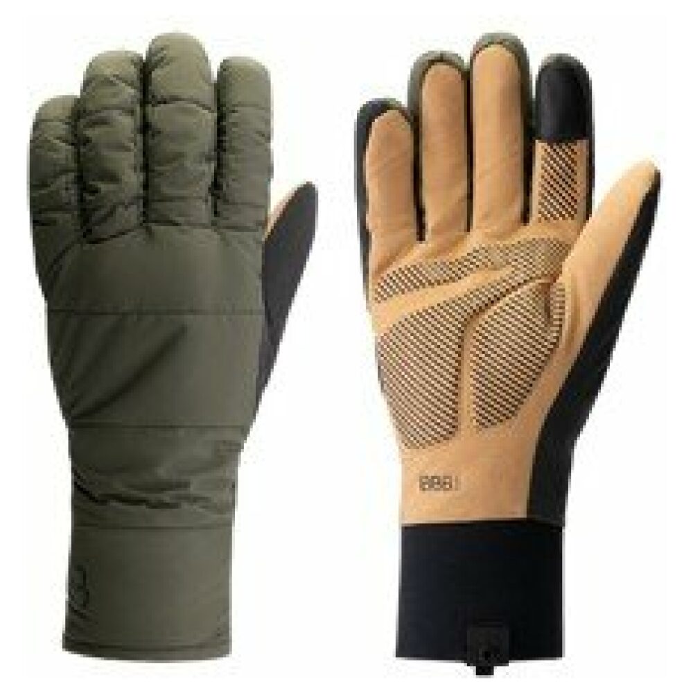 BBB BWG-41 Winterhandschoenen PufferShield Waterproof Olijf Groen