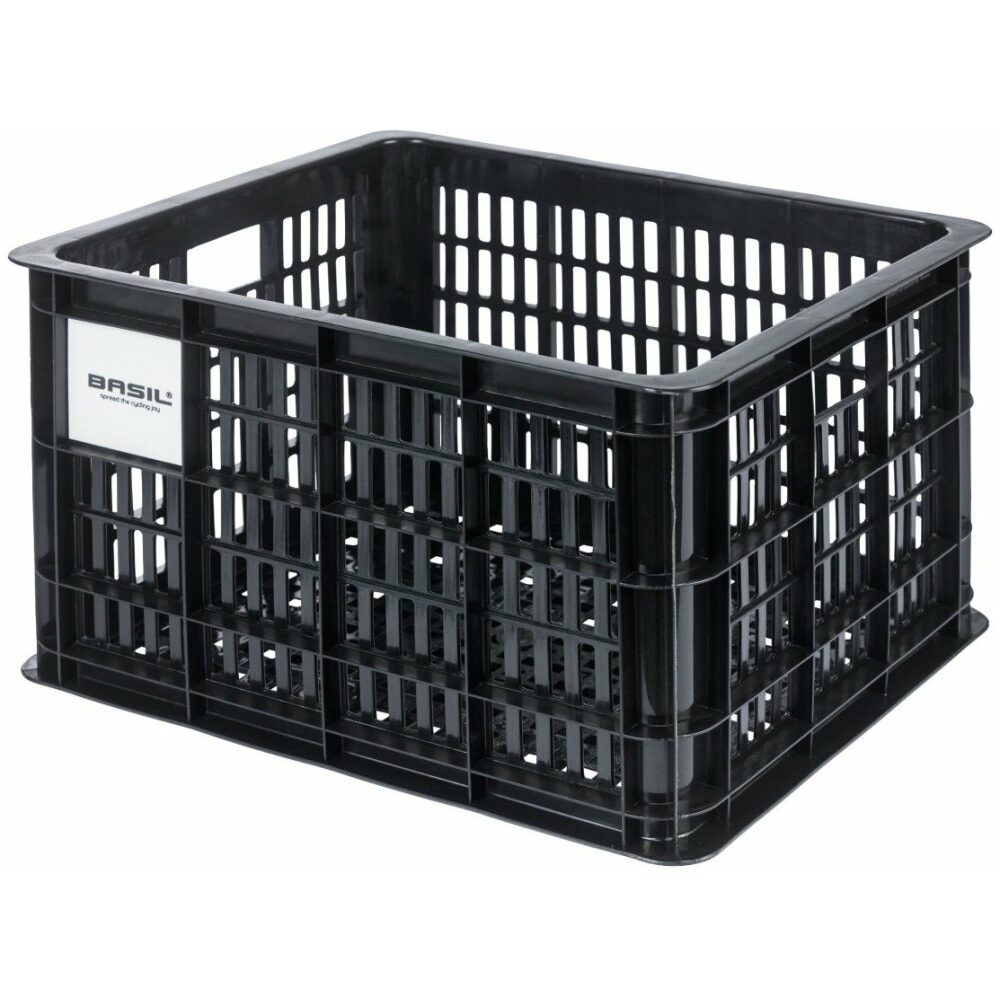 Basil fietskrat MIK 29.5L recycled Zwart