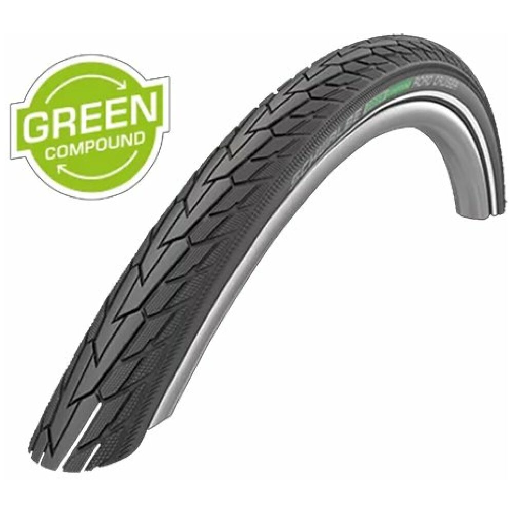 Schwalbe btb Road Cruiser Plus 28 x 1.40 zw refl Zwart - Afbeelding 3