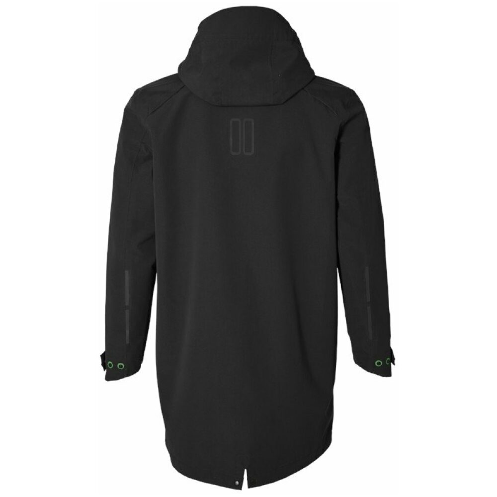 Basil REGENJAS BAS MOSSE PARKA HR ZW Jet Black - Afbeelding 2