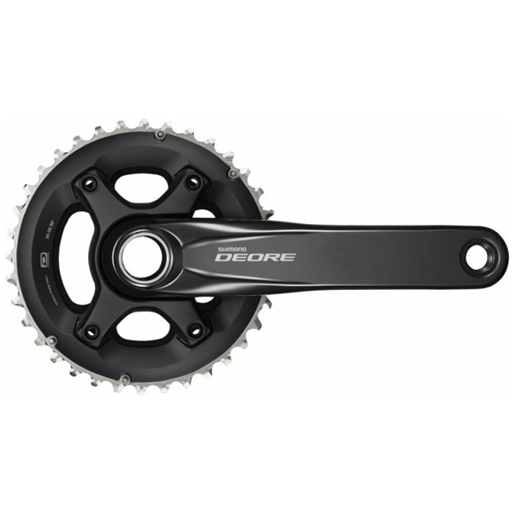 Shimano Crankstel FC-M6000 Deore 10/38-28x175 Zwart