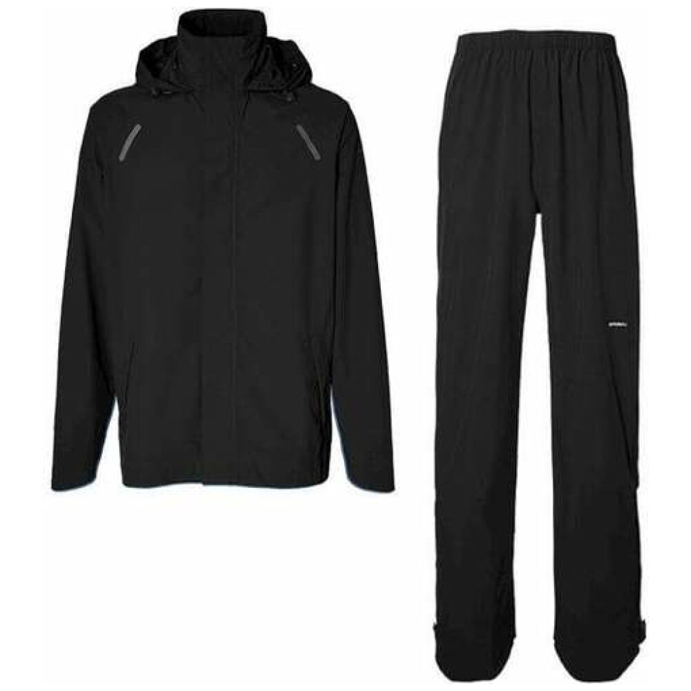 Basil Regenpak, , zwart, HOGA Jet Black