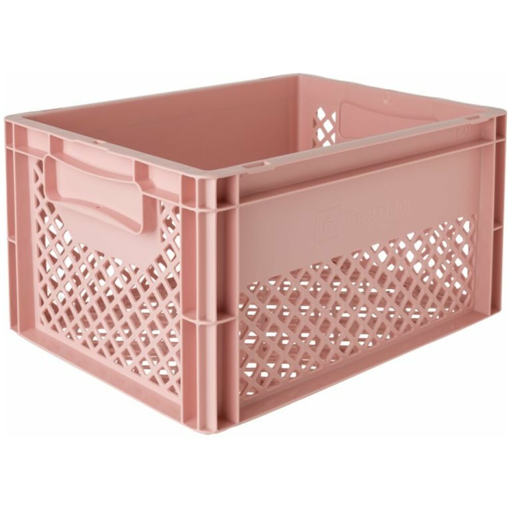 Fastrider fietskrat medium oud roze