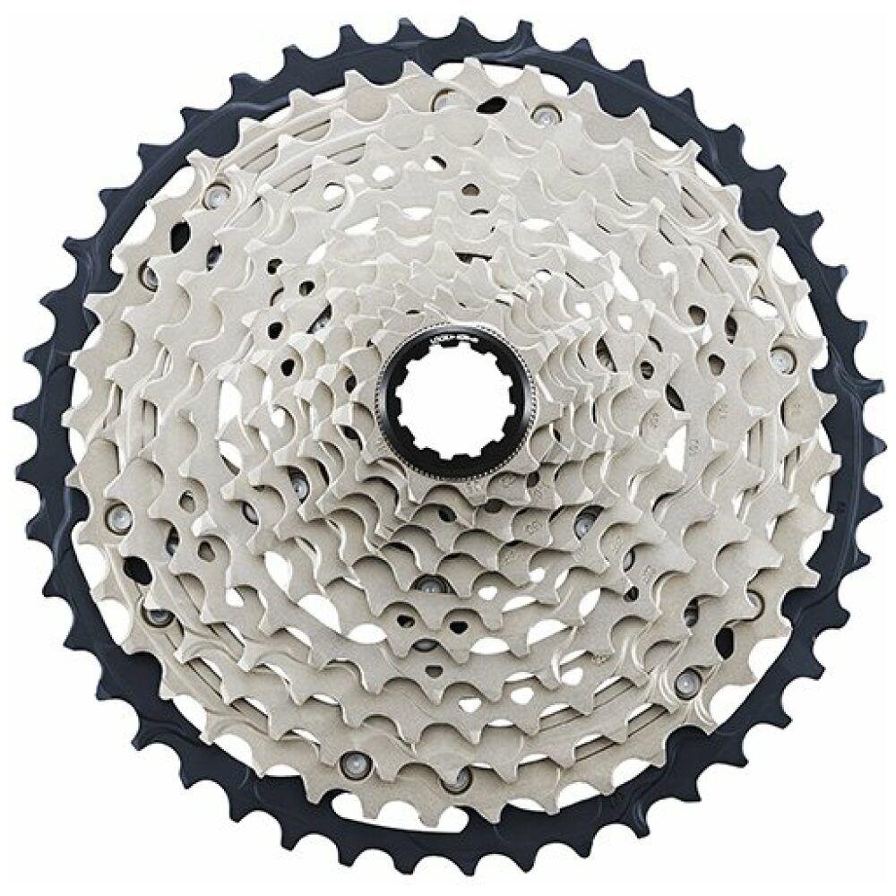 Shimano Shim cass 12v 10/45 SLX CS-M7100 Silber/zwart - Afbeelding 2