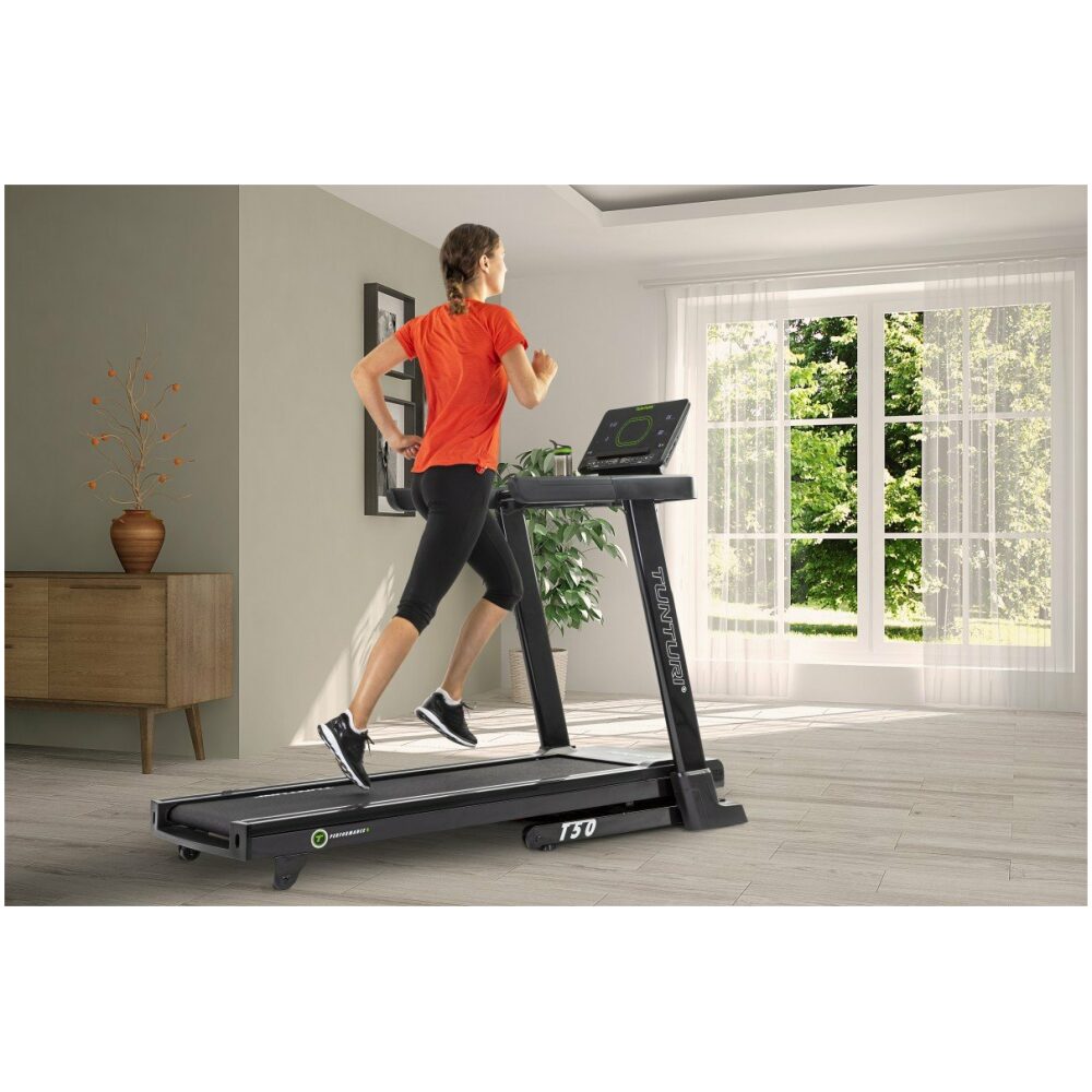 Tunturi looptrainer, loopband, T50 Grijs .- - Afbeelding 16
