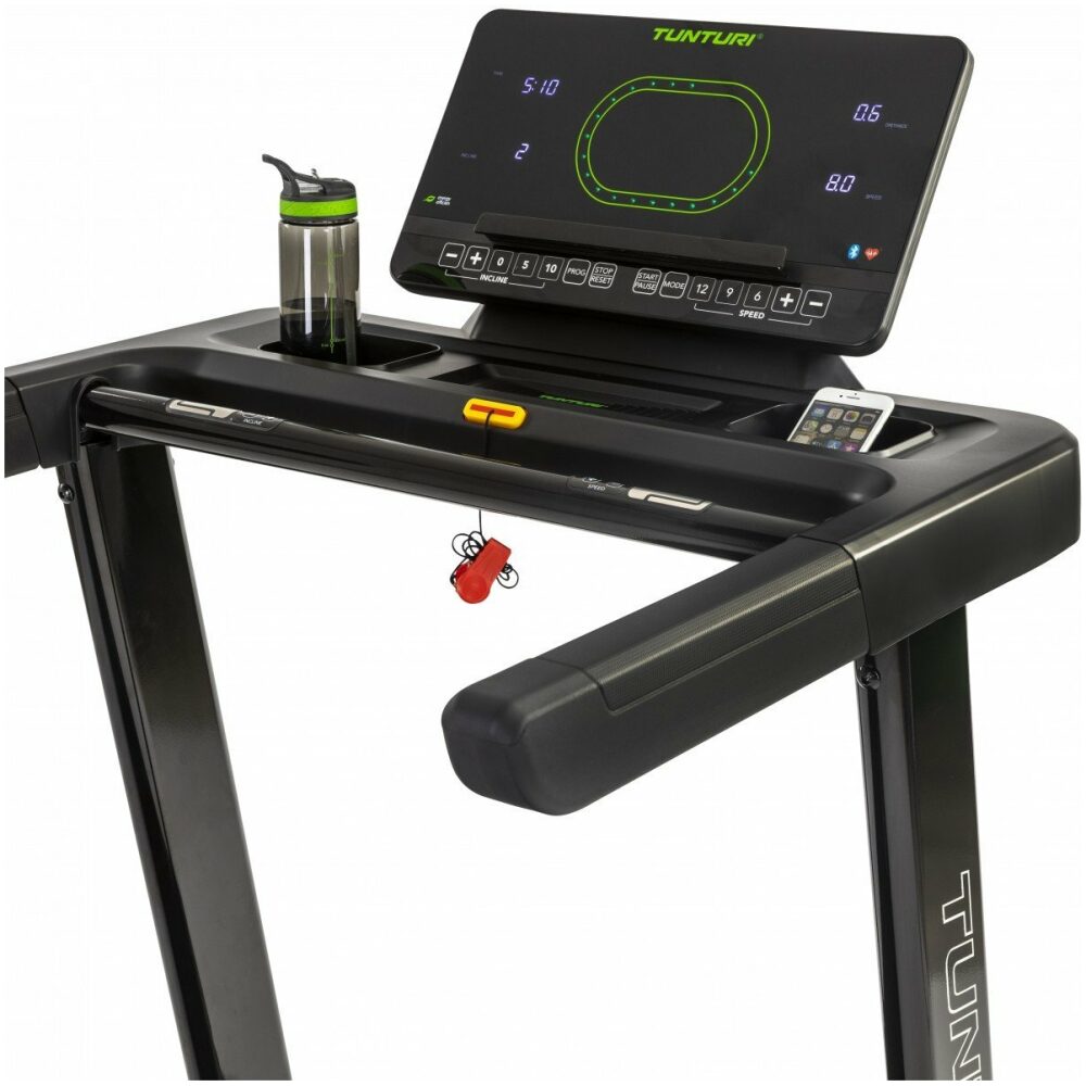 Tunturi looptrainer, loopband, T50 Grijs .- - Afbeelding 13