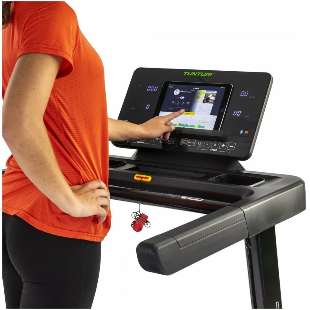 Tunturi looptrainer, loopband, T50 Grijs .- - Afbeelding 10