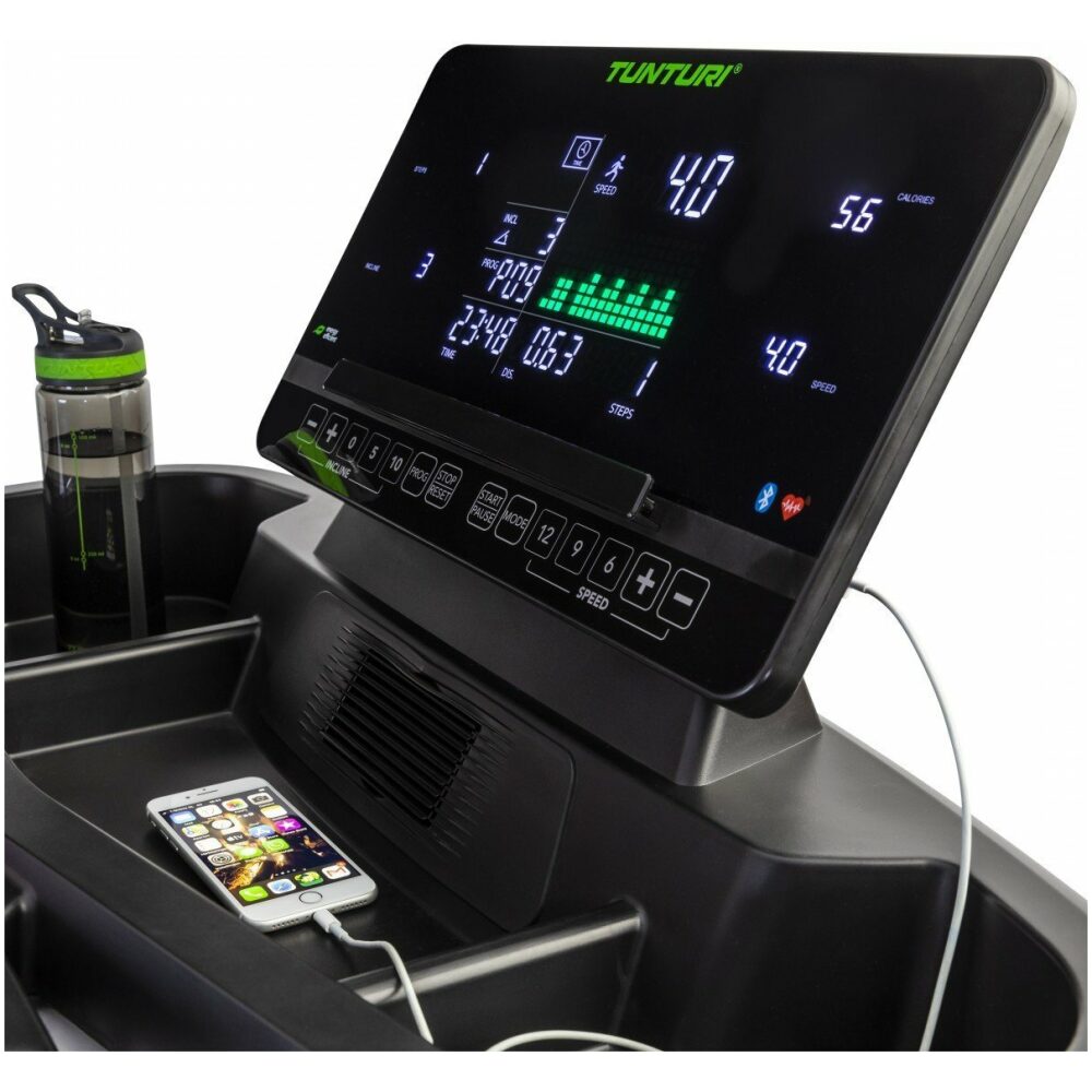 Tunturi looptrainer, loopband, T90 - Afbeelding 10