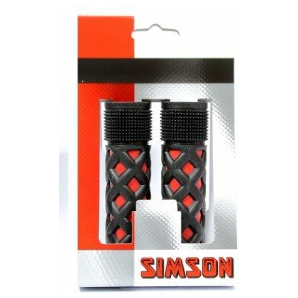Simson handv kinder rd/zw ROOD - Afbeelding 2