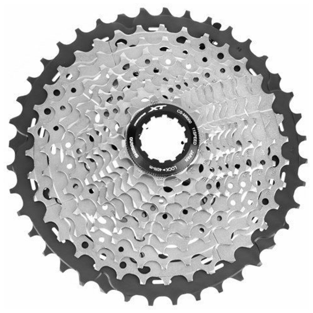 Shimano CASSETTE SH 11V XT M8000 Silber