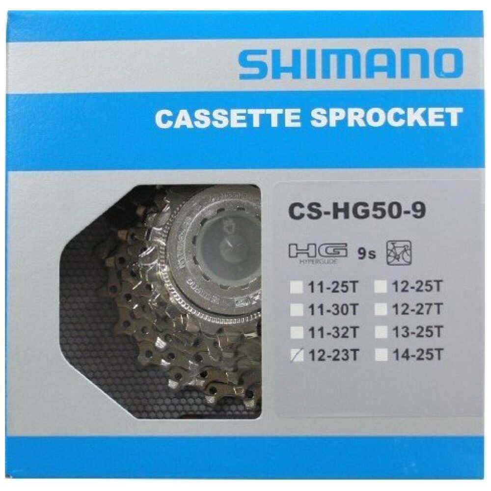 Shimano Shim cass 9v 12/25 HG50 Silber - Afbeelding 2