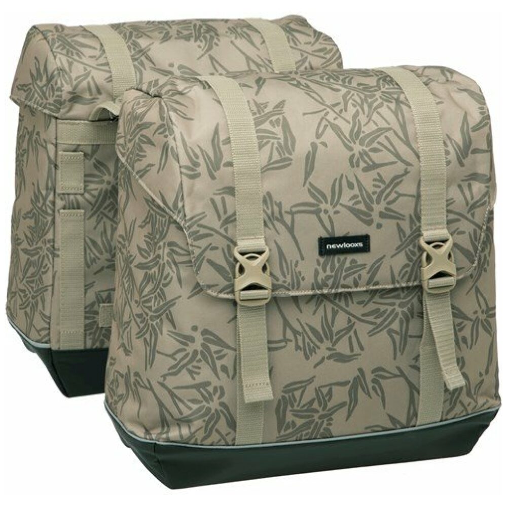 New Looxs fietstas dubbel Alba 42L Bamboo Sand