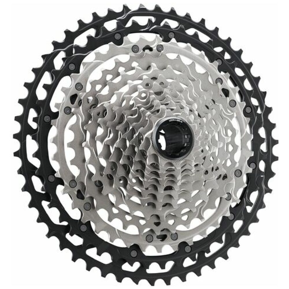Shimano CASSETTE SH 12V XT DEORE M8100 10-45 ZI/ZW Silber/zwart
