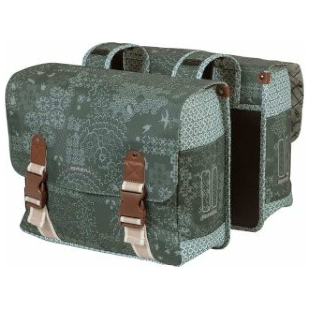 Basil Fietstas dubbel Boheme Forest Green - Afbeelding 5