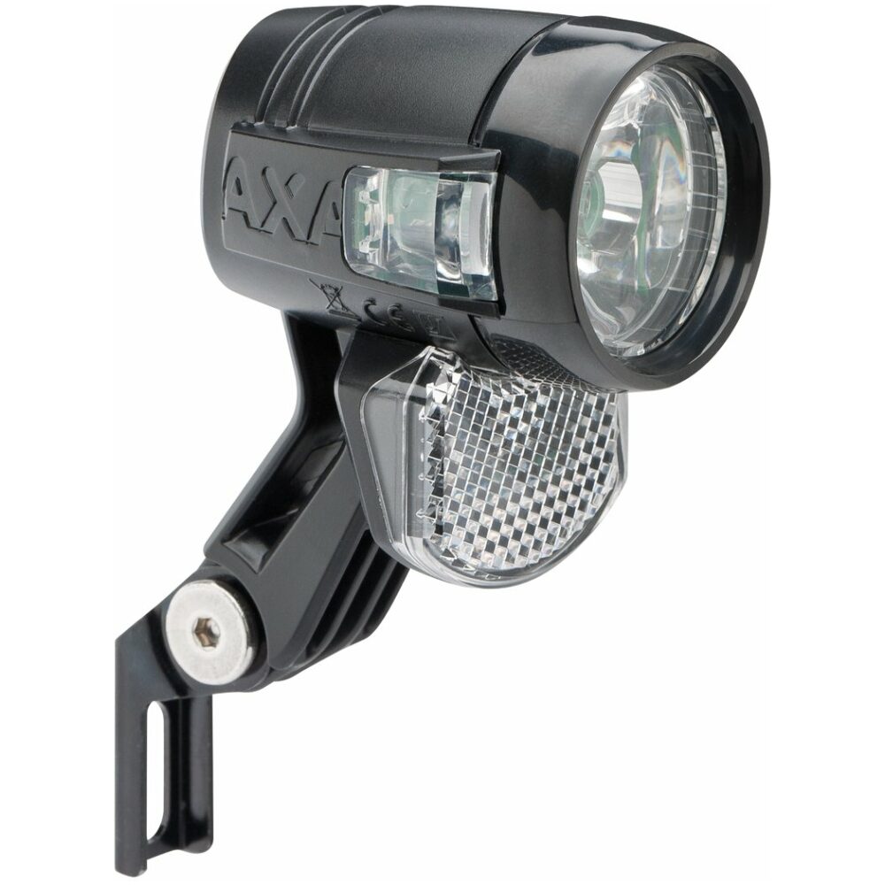 Axa koplamp Blueline E-bike 6-12v 30 lux Zwart