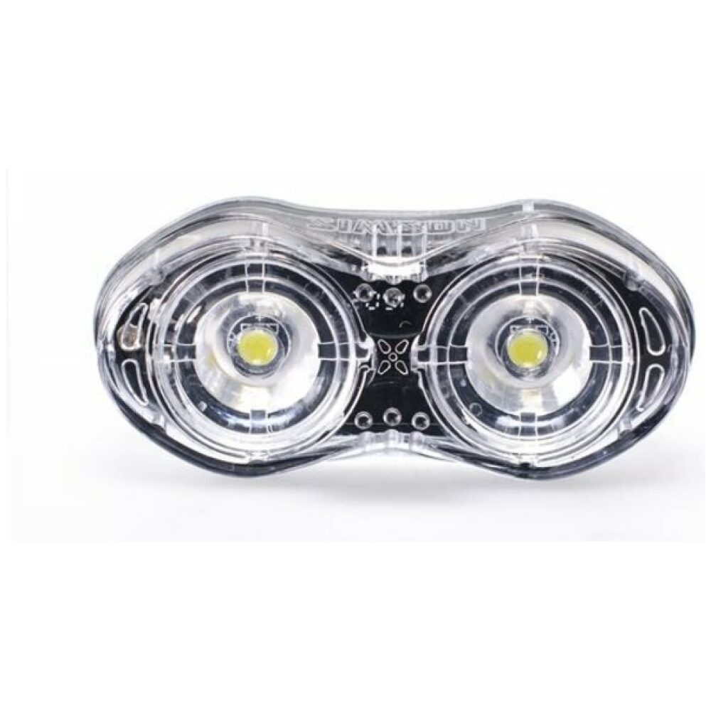 Simson koplamp Eyes usb WIT - Afbeelding 2