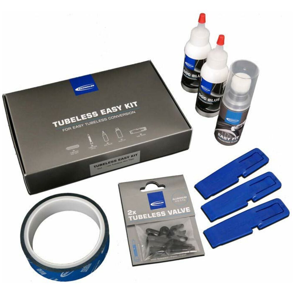Schwalbe TUBELESS EASY KIT SC MM Blauw