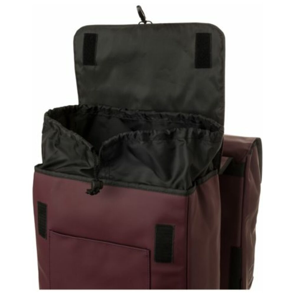 Fastrider Fr jaxx ii dubbele fietstas basics aubergine Paars - Afbeelding 3