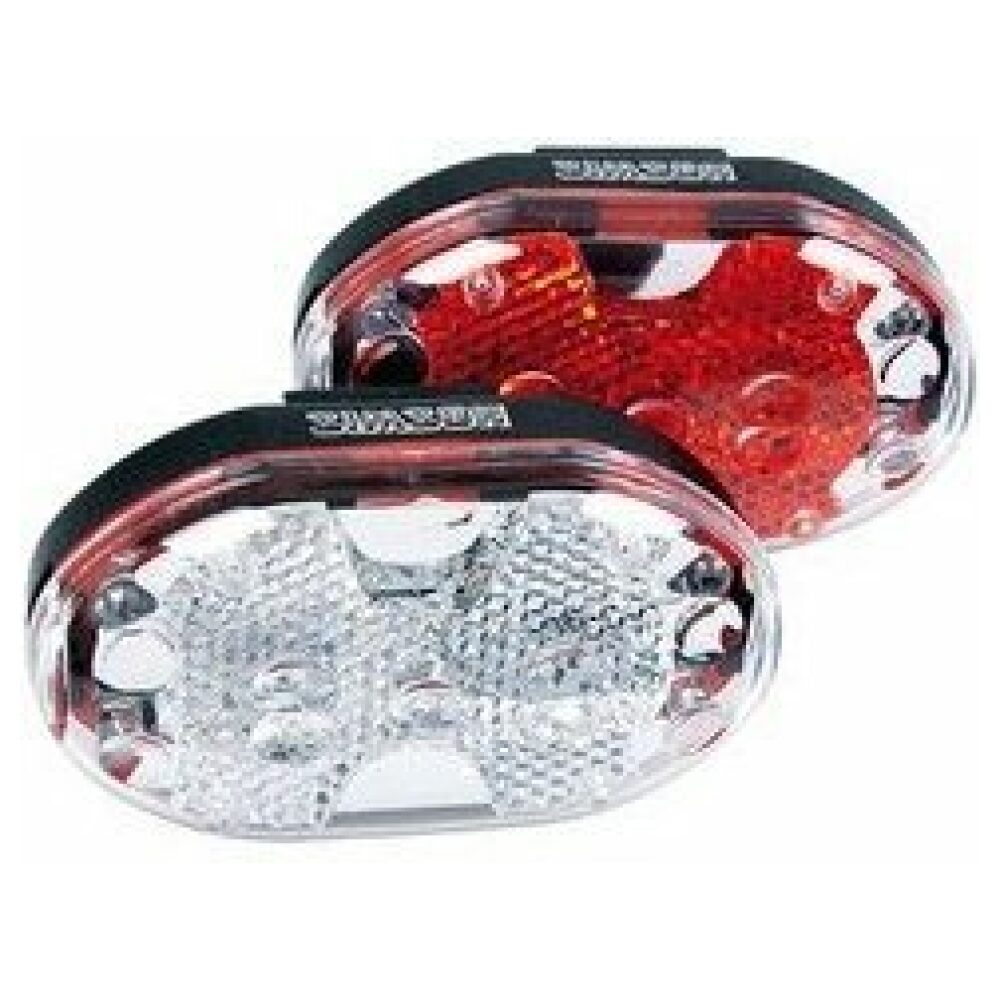 Simson verlichtingsset 5 led batterij ROOD