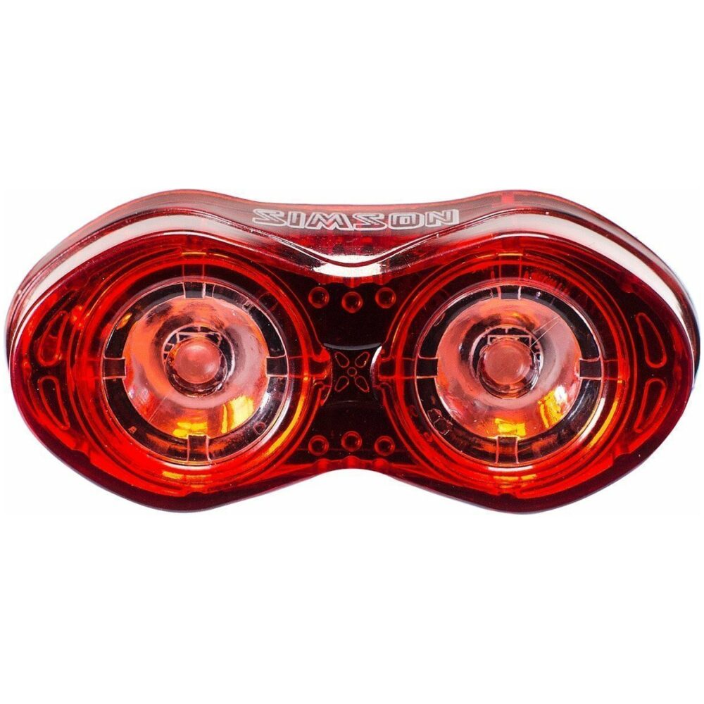 Simson achterlicht Eyes usb zadelpen ZWART