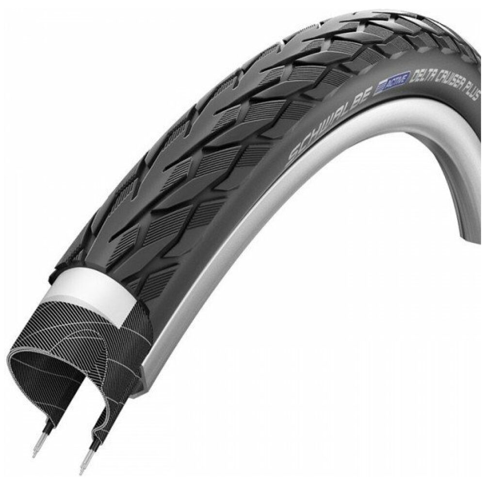 Schwalbe BUB 28X13/8 SC R DELTA CRUISER PLUS GPG ZW Zwart