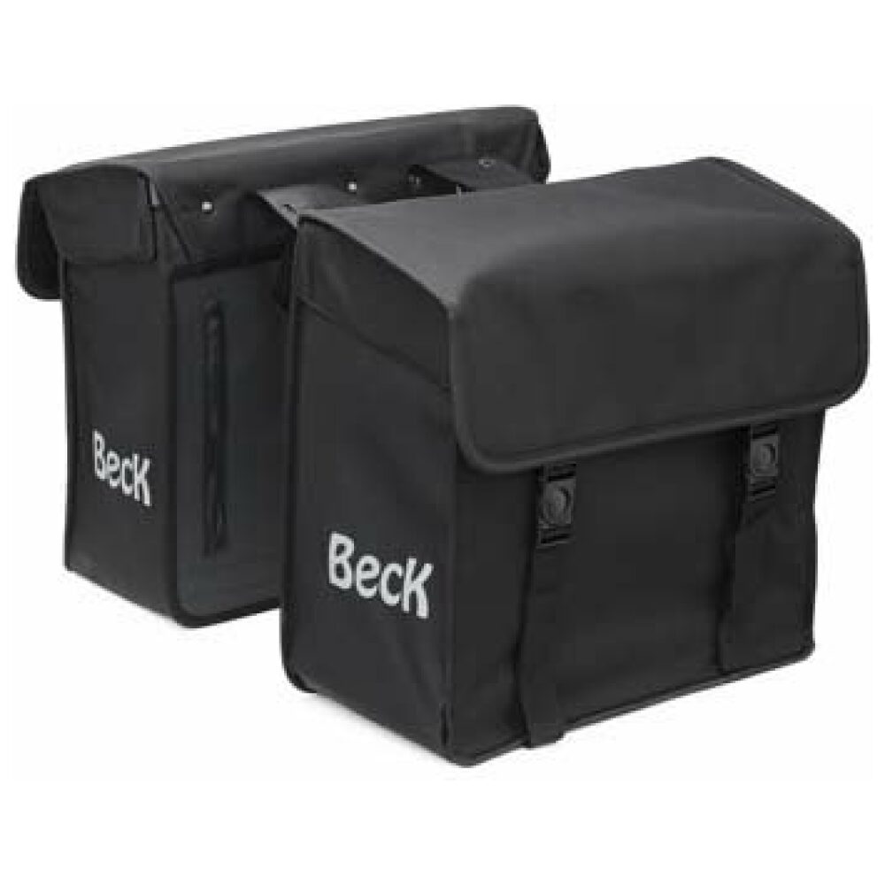 Beck Fietstas Canvas Small Zwart - Afbeelding 3