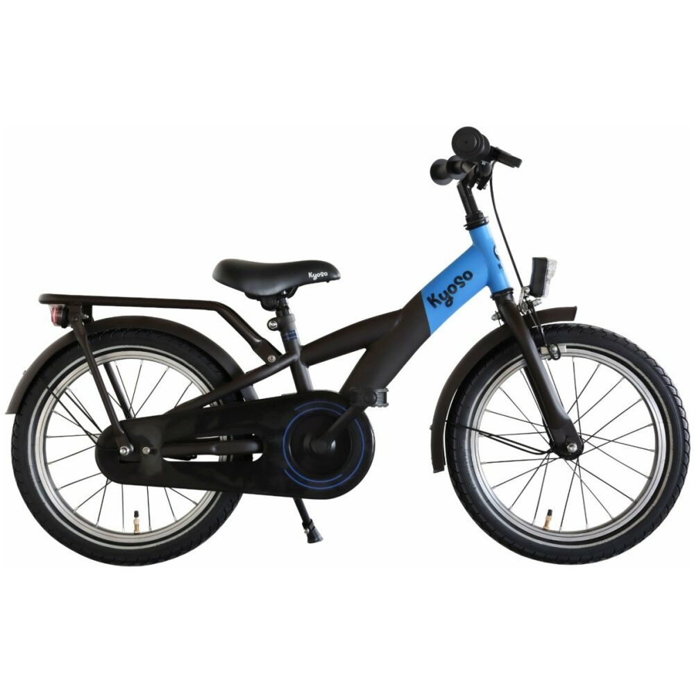 Kyoso X-Rider met remnaaf - Zwart - Blauw 16 Jongens