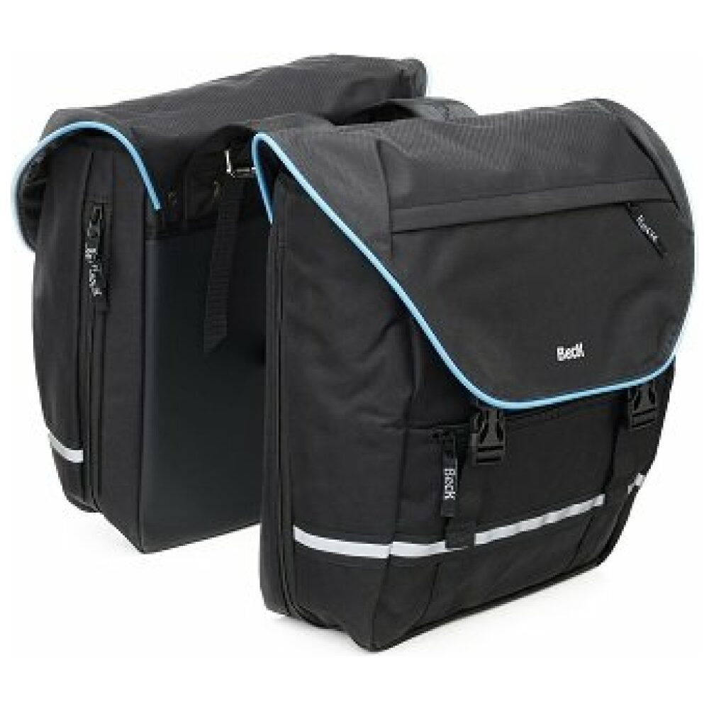 Beck Fietstas sportief Blauw 30L Zwart